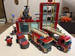 Lego 60004 fire station, Ophalen of Verzenden, Gebruikt, Complete set, Lego