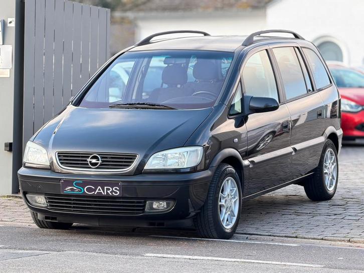 Opel Zafira 1.8i ** Automaat ** 140.000 km ** 7 plaatsen **, Auto's, Opel, Bedrijf, Te koop, Zafira, ABS, Airbags, Alarm, Boordcomputer