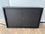 B-keus metalen schuifdeurkast zwart, Ophalen of Verzenden