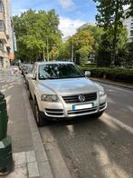 VW Touareg 2.5 TDI R5 avec moteur comme neuf, Auto's, Volkswagen, Zwart, Leder, Particulier, Touareg
