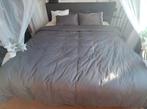 Lit Boxspring Kingsize 180x200, Huis en Inrichting, Ophalen, Zo goed als nieuw, Grijs