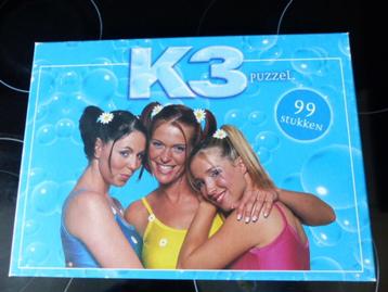 Originele K3 puzzel en K3 LINK kleine puzzels beschikbaar voor biedingen