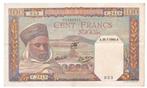 Algarije, 100 Francs, 1945, VF, p85, Los biljet, Overige landen, Verzenden