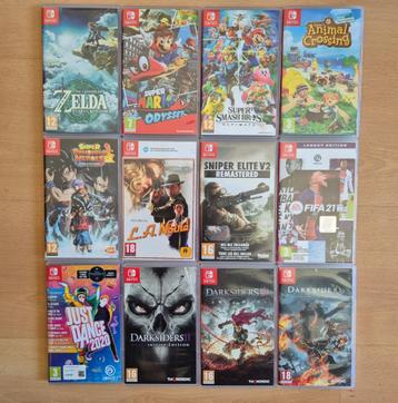 Nintendo Switch-games: lees de beschrijving die per stuk wor beschikbaar voor biedingen