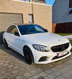 Mercedes c200d facelift 2019 - amg pack - Pano dak -, Auto's, Automaat, Achterwielaandrijving, USB, Wit