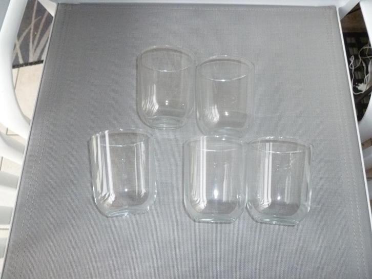 1 set van 5 kleine water/limonadeglazen, Huis en Inrichting, Keuken | Servies, Nieuw, Glas of Glazen, Glas, Ophalen of Verzenden