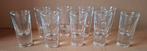 Borrel- / shotglaasjes / glas / 2,5cl / H 77 mm : 9 stuks, Ophalen