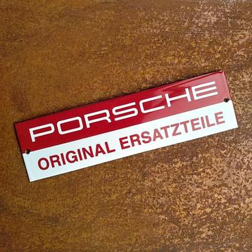 Panneau d'affichage PORSCHE en émail, panneau d'affichage, c