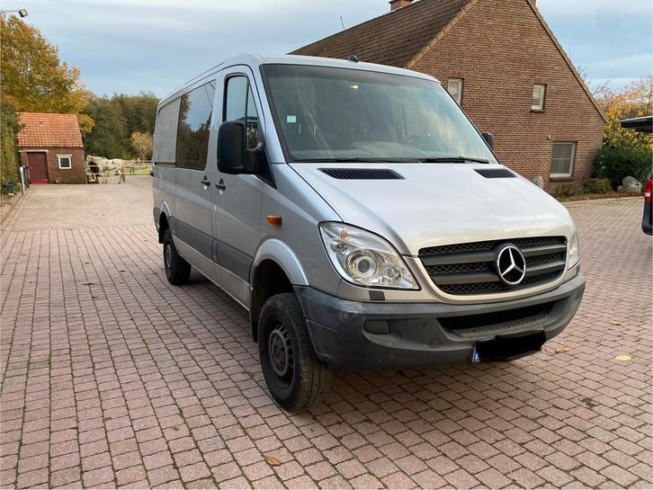 Mercedes Sprinter 319cdi 4x4, Auto's, Bestelwagens en Lichte vracht, Particulier, 4x4, ABS, Airconditioning, Centrale vergrendeling