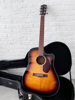 Fender Gitaar Sunburst + case + pickup-tuner, Ophalen, Gebruikt, Met koffer