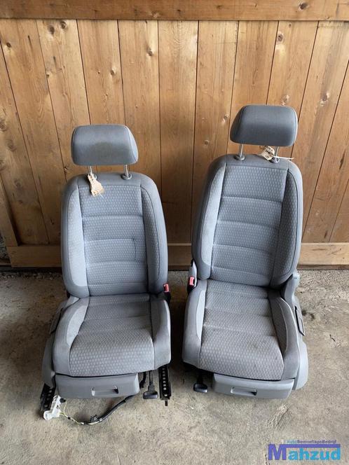 VW Touran Grijs interieur voorstoelen achterbank 2003-2010, Auto-onderdelen, Interieur en Bekleding, Volkswagen, Gebruikt