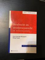 Strafrecht en strafprocesrecht in hoofdlijnen. Deel 2: Straf, Boeken, Studieboeken en Cursussen, Ophalen, Zo goed als nieuw, Chris Van den Wyngaert; Philip Traest