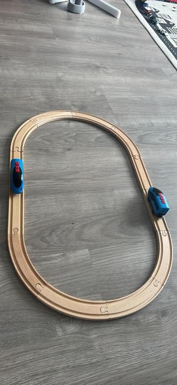 Houten trein sets met toebehoren, Enlèvement, Comme neuf