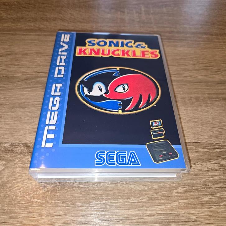 Sonic & Knuckles Sega Mega Drive Game Case, Games en Spelcomputers, Games | Sega, Zo goed als nieuw, Mega Drive, Verzenden