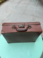 Oud vintage valiesje, Ophalen, Gebruikt, Leer, Minder dan 35 cm