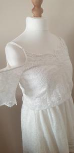 NIEUW artikel : Porta Fortuna tuniek met kant - Maat S, Porta Fortuna, Wit, Nieuw, Ophalen of Verzenden