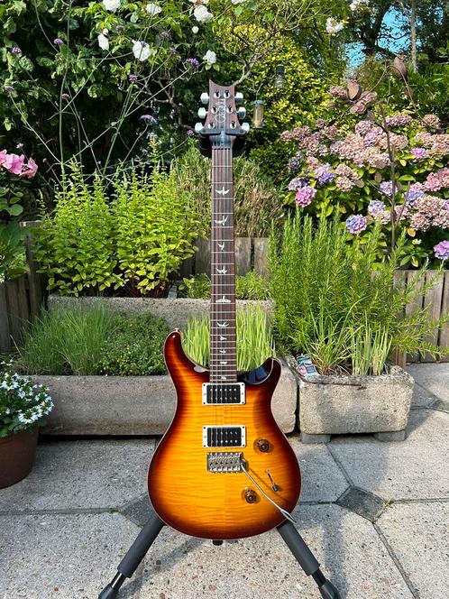 PRS Custom 24 - McCarty Tobacco Sunburst, Musique & Instruments, Instruments à corde | Guitares | Électriques, Comme neuf, Solid body