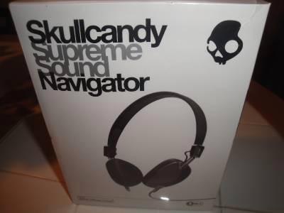 Koptelefoon  Smartphone Scull Candy navigator, Audio, Tv en Foto, Hoofdtelefoons, Nieuw, Op oor (supra aural), Skullcandy, Ophalen of Verzenden