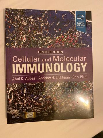Boek Cellular and Molecular immunology beschikbaar voor biedingen