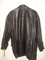 Lederen jas, Ophalen, Gedragen, Zwart, SanLeather