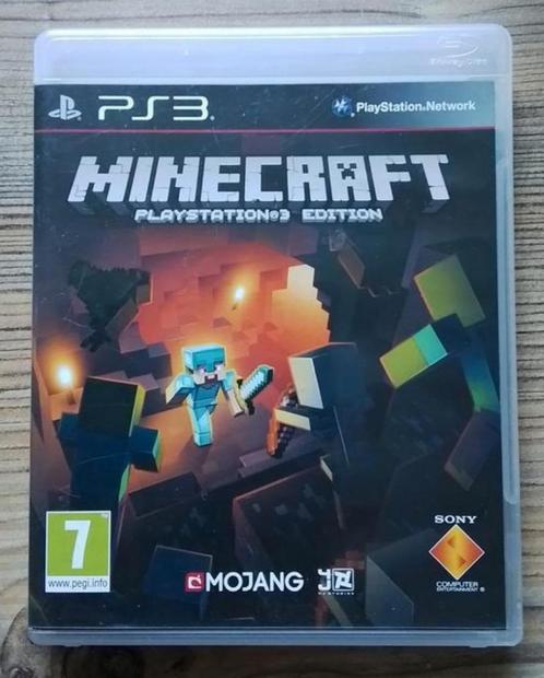 Minecraft Playstation 3 Edition - Playstation 3, Games en Spelcomputers, Games | Sony PlayStation 3, Zo goed als nieuw, Strategie en Constructie