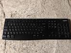 Draadloos toetsenbord Logitech, Computers en Software, Toetsenborden, Ophalen, Azerty, Zo goed als nieuw, Draadloos
