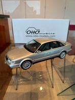 Audi S4 (C4) 4.2 V8 Crystal Silver C6 1993 1:18 nickel, Ophalen of Verzenden, Zo goed als nieuw, Auto, OttOMobile