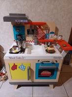 Cuisine Smoby Play en bois avec accessoires, Enlèvement, Comme neuf, Bois, Jouer à la cuisine
