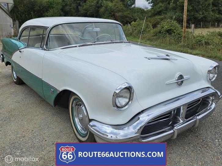Oldsmobile Super 88 | 1956 | Route 66 Auctions, Auto's, Oldtimers, Bedrijf, Te koop, Oldsmobile, Benzine, Overige carrosserie