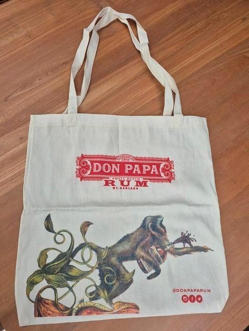 Don papa small batch shopping bag, Verzamelen, Merken en Reclamevoorwerpen, Nieuw, Ophalen of Verzenden