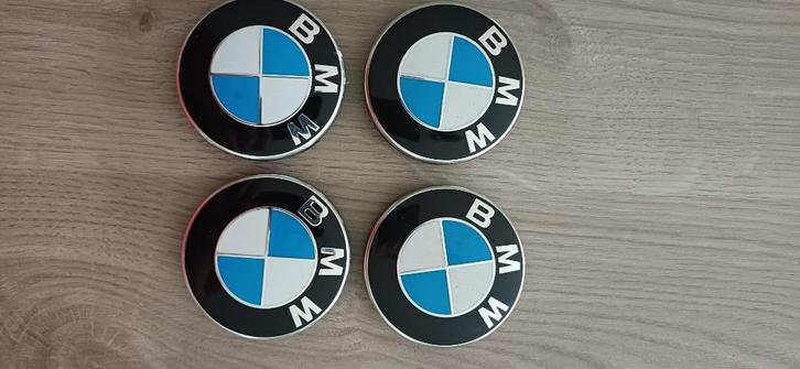 4 originele BMW naafdoppen, Auto diversen, Auto-accessoires, Zo goed als nieuw, Ophalen of Verzenden