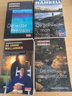 Henning Mankell - Kurt Wallander, 4 boeken, Ophalen of Verzenden, Gelezen, Henning Mankell, Tv-bewerking
