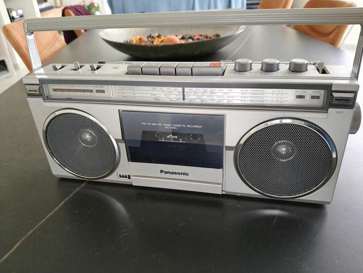 Panasonic RX-5180L Radio Cassette Recorder, Audio, Tv en Foto, Radio's, Niet werkend, Radio, Ophalen of Verzenden