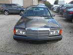 MERCEDES 190 E BENZINE 59000KM, Auto's, Mercedes-Benz, 4 cilinders, Bedrijf, Grijs, 190-Serie