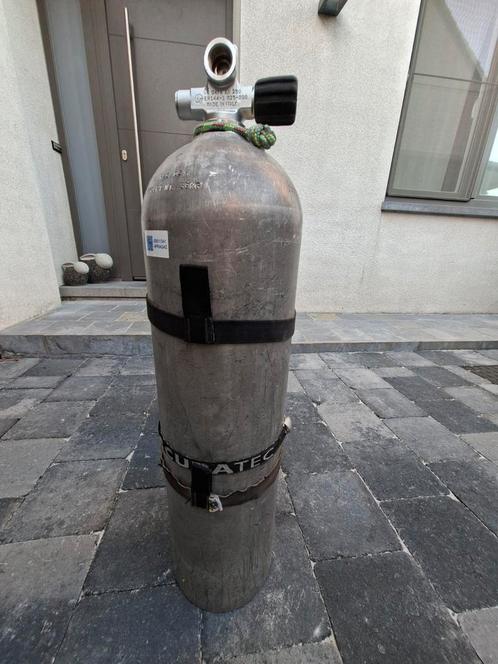 2 MES Sidemount Aluminium duikflessen, Watersport en Boten, Duiken, Gebruikt, Duikfles, Ophalen
