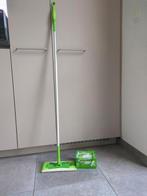 Swiffer met halve doos die doekjes, Huis en Inrichting, Schoonmaakartikelen, Ophalen, Overige typen