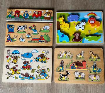 Houten puzzels beschikbaar voor biedingen