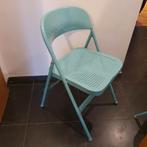 2 × IKEA Frode Turquoise Folding Chairs