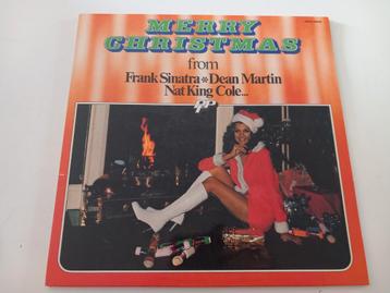 LP vinyle Joyeux Noël Sinatra Dean Martin Nat King Cole