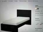 Bedframe malm 90 op 200, Huis en Inrichting, Slaapkamer | Bedden, Ophalen, Zo goed als nieuw