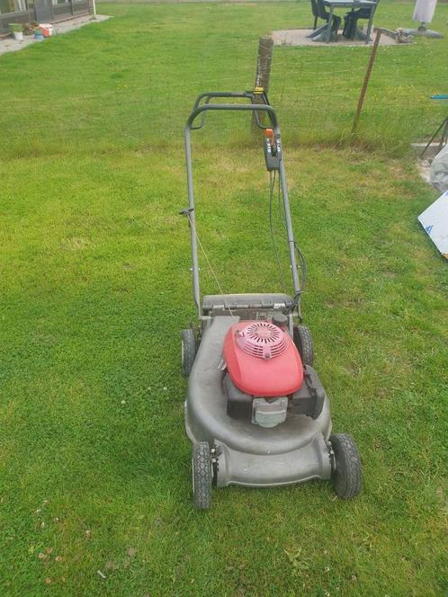 Honda HRD536C TXE Grasmaaier, Tuin en Terras, Grasmaaiers, Gebruikt, Opvangbak, Ophalen