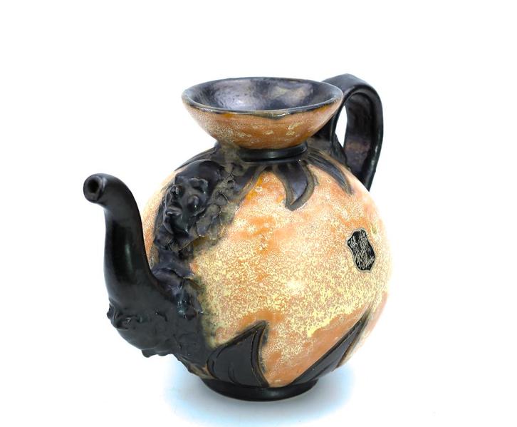 keramiek theepot Sylvain Hublet, Antiquités & Art, Antiquités | Céramique & Poterie, Enlèvement ou Envoi