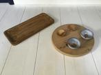 Plateaux apéritif en Chêne, Ophalen, Gebruikt, Hout