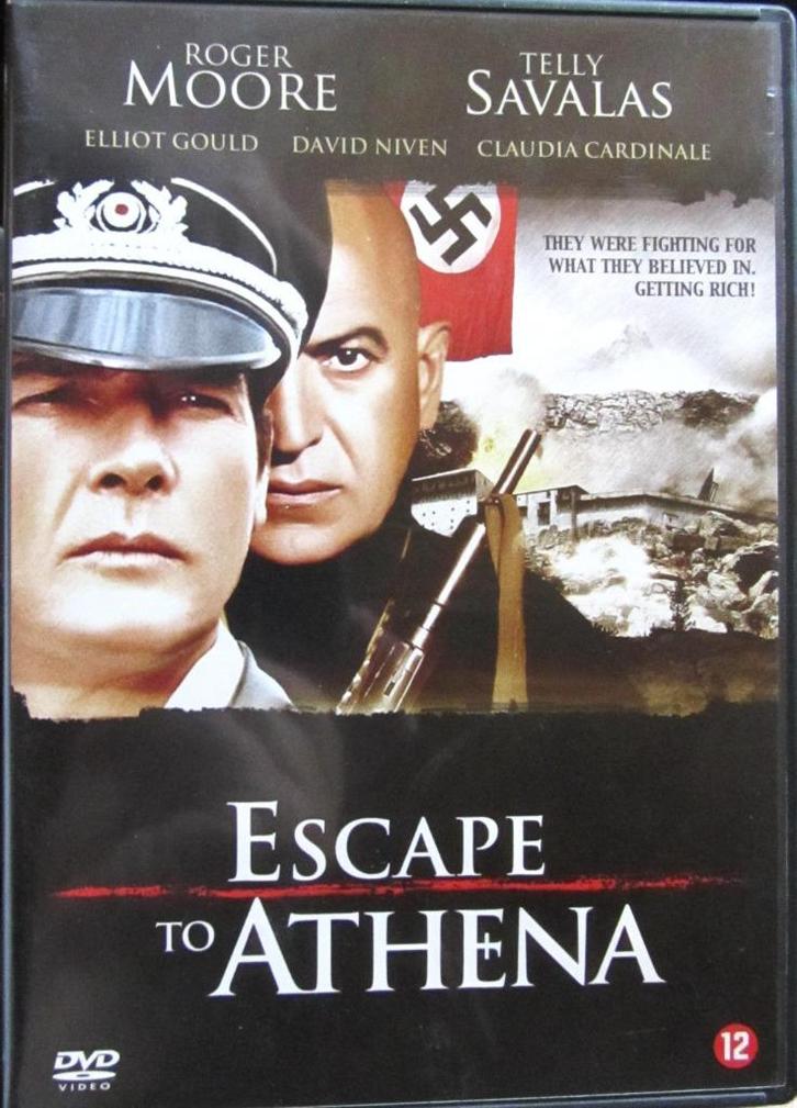 DVD OORLOG- ESCAPE TO ATHENA (ROGER MOORE- TELLY SAVALAS, Cd's en Dvd's, Dvd's | Actie, Zo goed als nieuw, Oorlog, Alle leeftijden