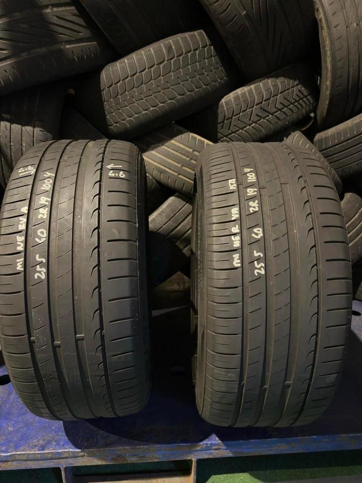 255 40 ZR19 100Y MINERVA 4.6mm OCCASIE STUK PRIJS : 30€, Auto-onderdelen, Overige Auto-onderdelen, Alfa Romeo, BMW, Citroën, Daihatsu