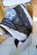 leuk zwart/wit shirt top, Maat 38/40 (M), Wit, Ophalen of Verzenden, Zonder mouw