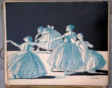 Twenty-One Drawings of the Russian Ballet Laura Knight 1920 beschikbaar voor biedingen