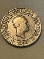 20 cent 1860 Leopold 1, Ophalen of Verzenden, Losse munt