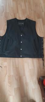 Gilet cuir motarde taille 4xl, Kleding | Heren, Bodywarmers, Ophalen, Gedragen, Overige maten, Zwart