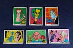 6 Panini stickers ' VIP OK 1973 - Ch. Chaplin/P. Sellers ', Ophalen of Verzenden, Nieuw, Meerdere stickers